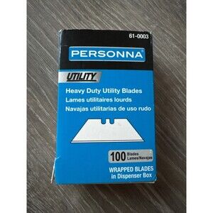Personna 61-0003 Heavy Duty Utility Blades ~90 Count Used Open Box